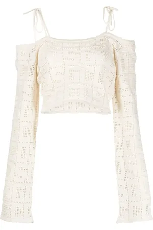 GCDS Top tejido de intarsia