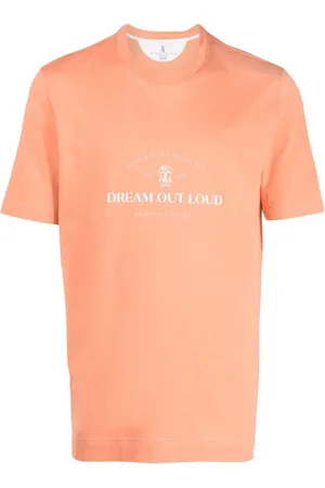 Brunello Cucinelli Playera manga corta con estampado gráfico
