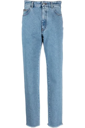 GCDS Jeans con apliques de cristal