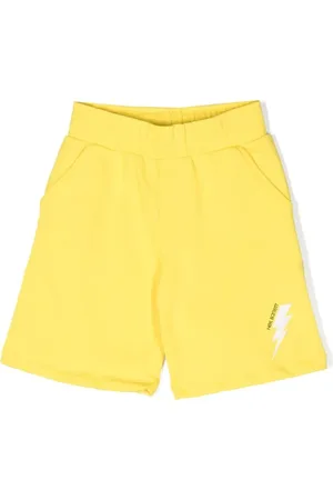 Neil Barrett Shorts con logo de relámpago