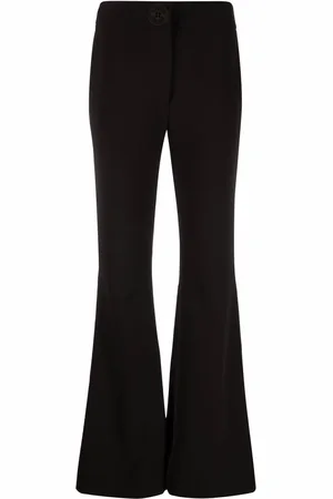 Moschino Pantalones acampanados con tiro alto