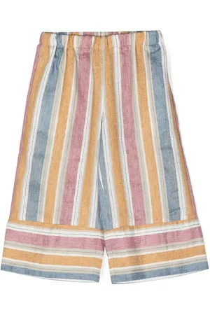 Il gufo Pantalones anchos con motivo de rayas