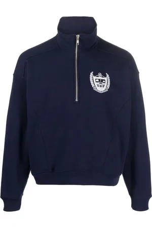 Sporty & Rich Sudadera con cierre y logo estampado