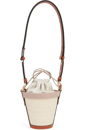 Maison Margiela Bolsa bucket entretejida Fire