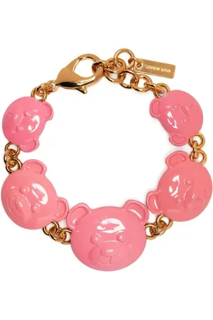 Moschino Pulsera de cadena Teddy Bear