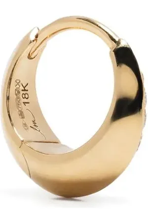 Lizzie Mandler Arracada en oro amarillo de 18kt con diamantes