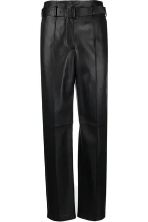 Emporio Armani Pantalones ajustados con tiro alto
