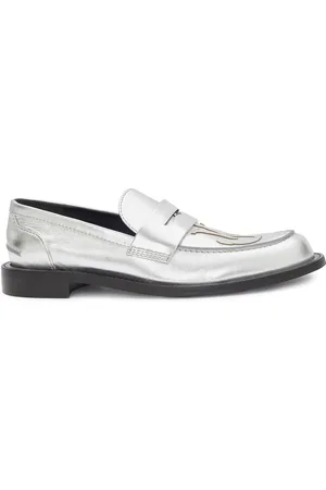 J.W.Anderson Mocasines Anchor con logo bordado