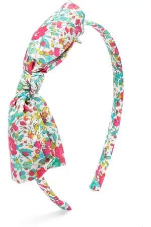 BONPOINT Floral print bow head band