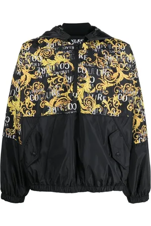 VERSACE Hoodie con logo estampado