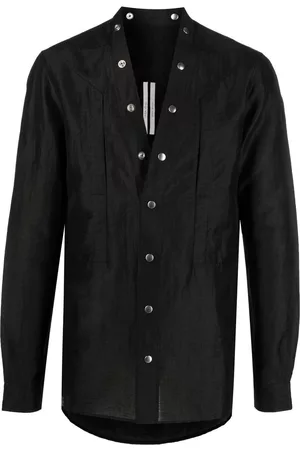 Rick Owens Camisa con botones de presión