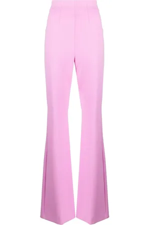 Sportmax Pantalones acampanados con pinzas