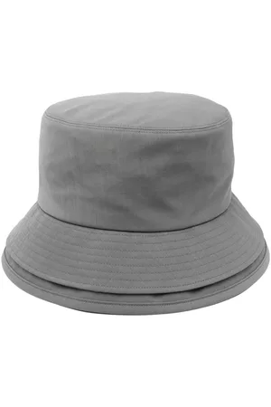 SACAI Layered-brim wool bucket hat