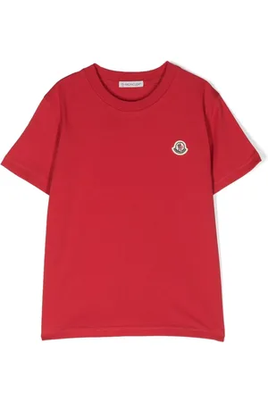 Moncler Playera manga corta con parche del logo