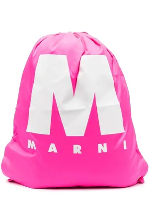 Marni Mochila con logo estampado