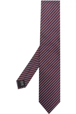 Z Zegna Hombre Corbatas - Striped silk tie