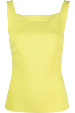 P.A.R.O.S.H. Top tejido con cuello cuadrado