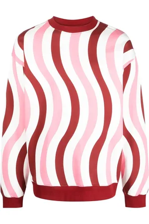 Camper Sudadera con ondas estampadas