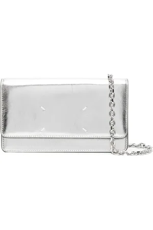 Maison Margiela Cartera metalizada
