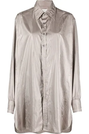 Maison Margiela Camisa oversize manga larga