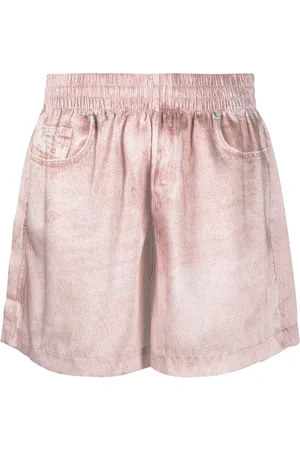 Diesel Shorts con monograma estampado
