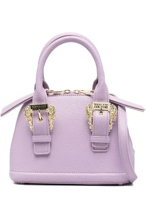 VERSACE Tote texturizada mini