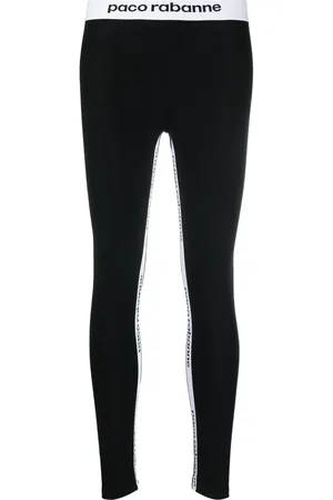 Paco rabanne Leggins con logo