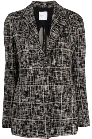 ROSETTA GETTY Blazer con motivo de cuadros