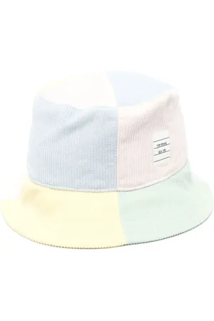 Thom Browne Gorro de pescador con parche del logo