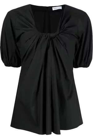 ROSETTA GETTY Mujer Con escote - Blusa con detalle retotcido en escote