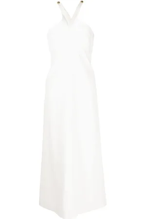 ROSETTA GETTY Vestido largo con cuello halter