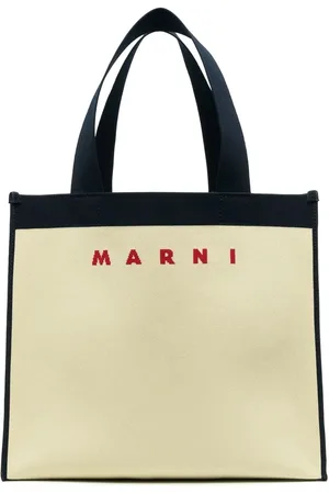 Marni Tote con logo en jacquard