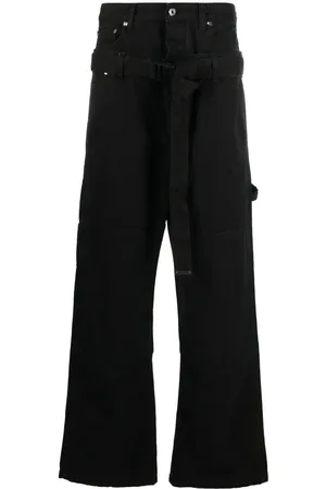 OFF-WHITE Pantalones anchos a capas