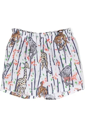 Kenzo Shorts deportivos con estampado gráfico