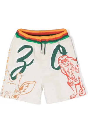 Kenzo Shorts con animales estampados