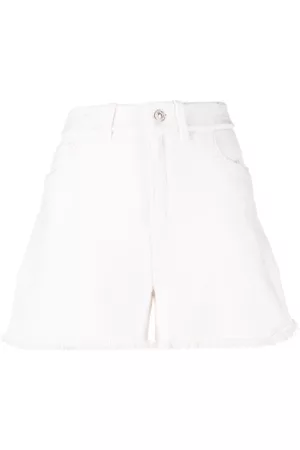 Barrie Shorts de tejido fino con flecos