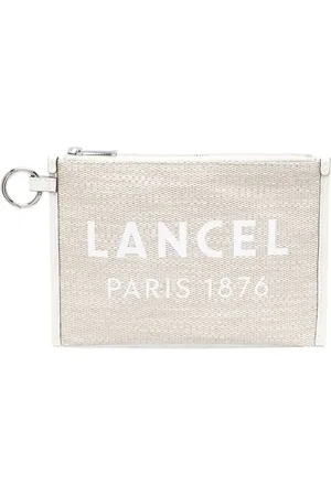 LANCEL Bolsa de mano con logo estampado