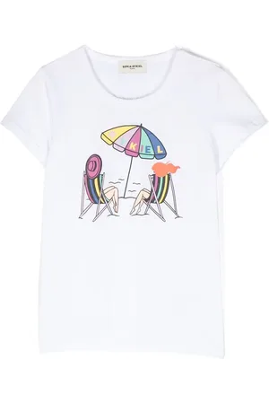 Sonia Rykiel Enfant Playera manga corta con estampado gráfico
