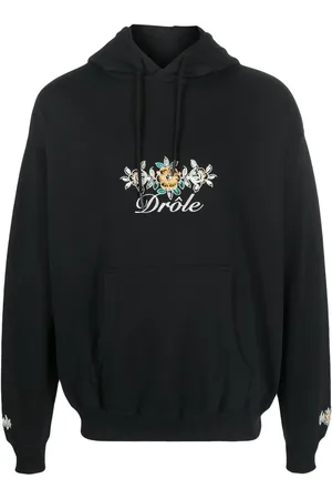 Drôle de Monsieur Hoodie con logo bordado
