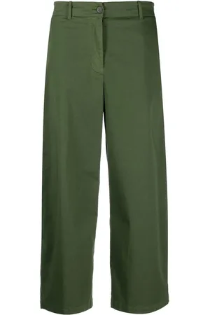 Fabiana Filippi Pantalones capri con diseño ancho
