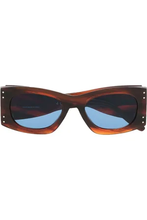 Retrosuperfuture Lentes de sol con diseño esculpido