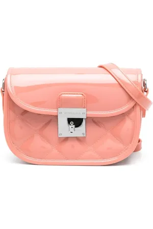 MONNALISA Bolsa satchel capitonada