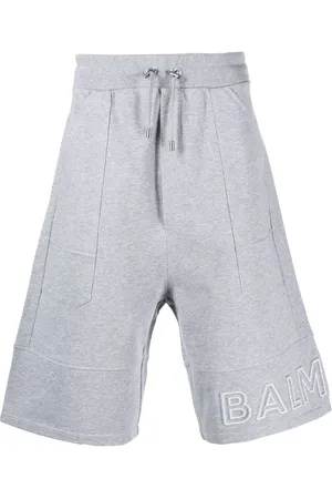 Balmain Bermudas con logo estampado