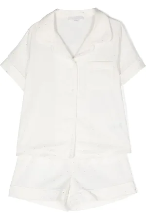 Chloé Pijama con botones metalizado