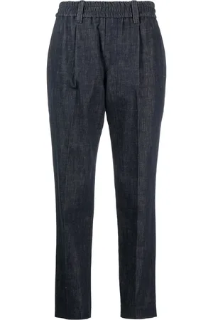 Brunello Cucinelli Jeans con pretina elástica