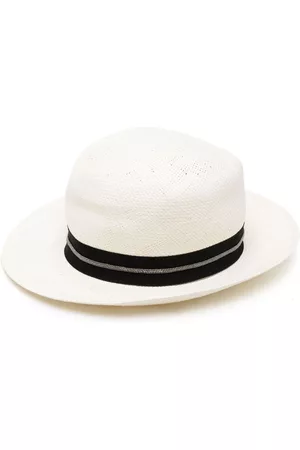 Fabiana Filippi Mujer Sombreros - Sombrero fedora entretejido