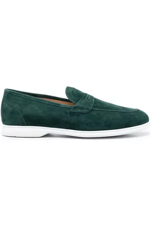 Kiton Mocasines penny de gamuza