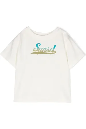 BONPOINT Playera con estampado Sunset