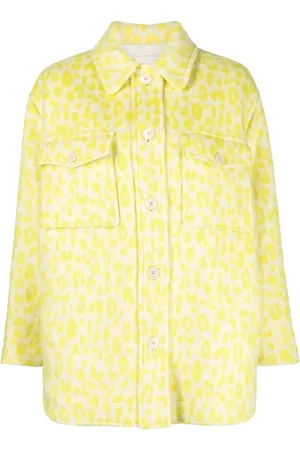 Isabel Marant Chamarra Odelino con estampado de leopardo