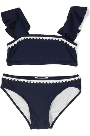 Chloé Bikini con ribete de volantes